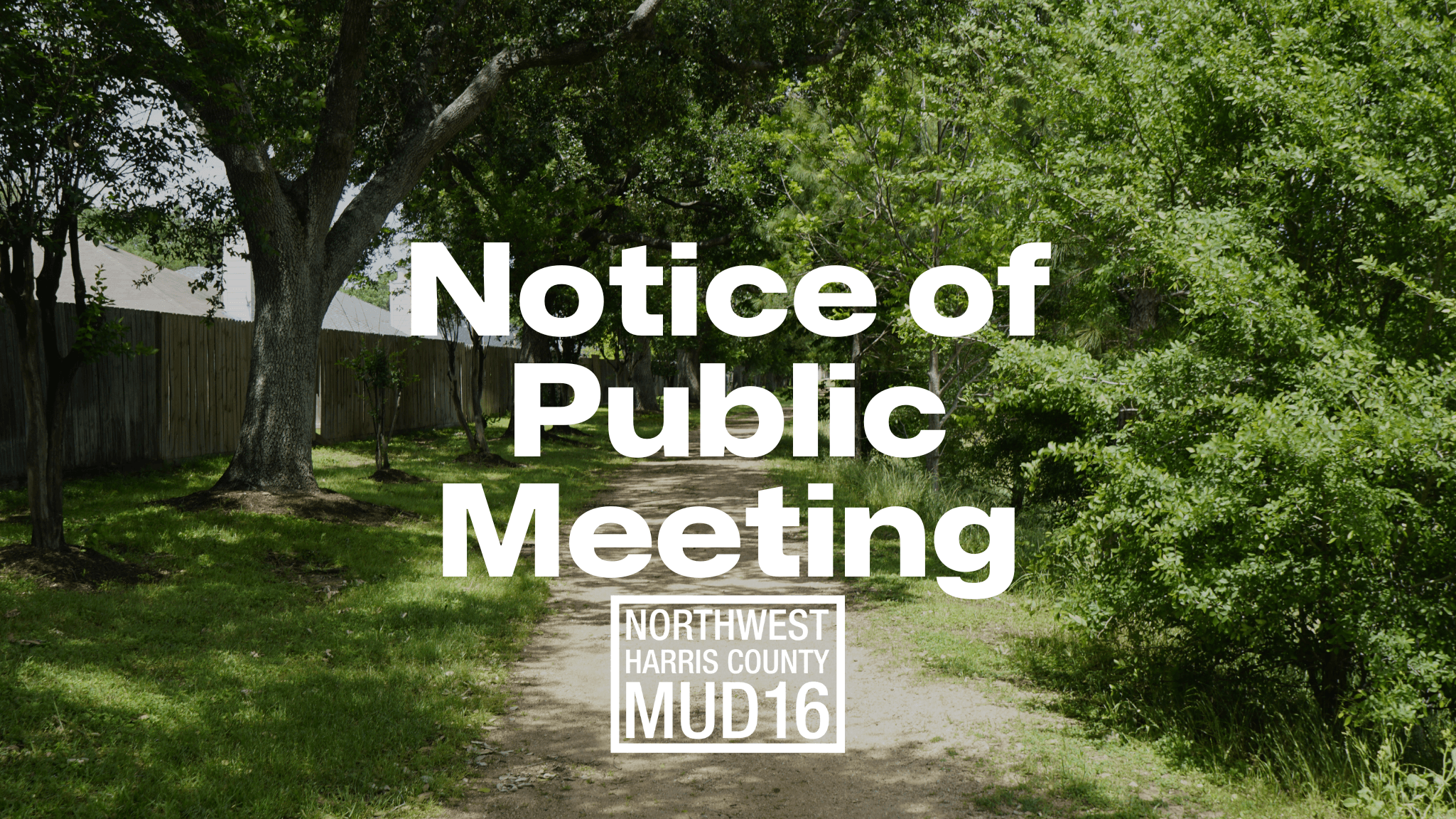 NWHSMUD16 PublicMeeting-TrailTrees